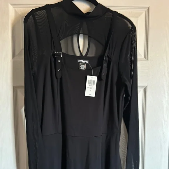 Gothic Fit and Flare Dress - Picture 2 of 5